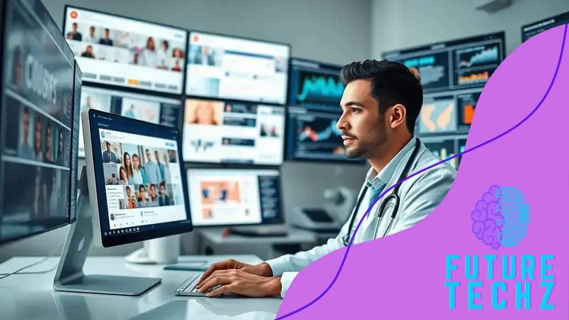 Desafios enfrentados por profissionais de saúde nas redes sociais