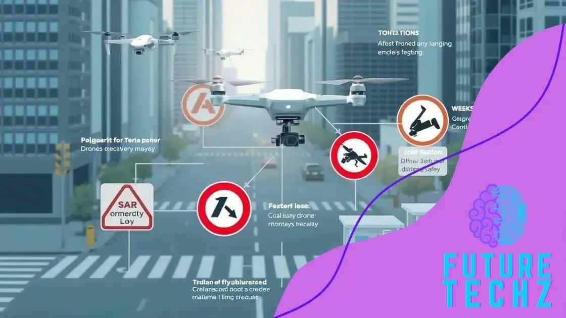 Desafios na integração de drones no transporte urbano