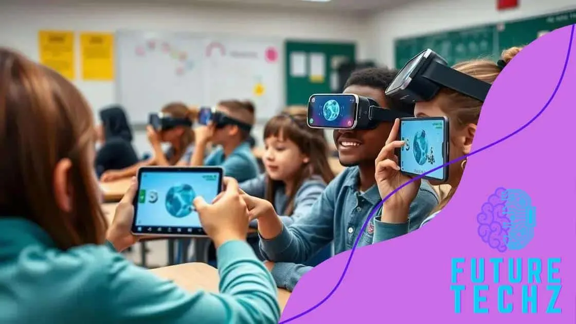 Aplicações inovadoras de RA em salas de aula
