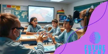 Como a RA está sendo usada para experiências de aprendizado práticas