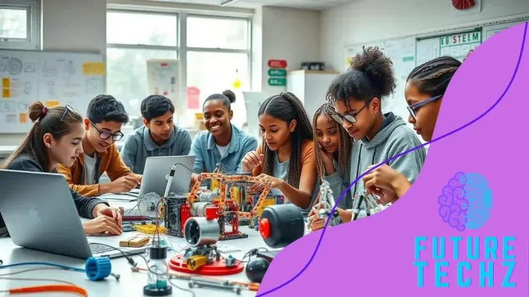 Iniciativas de educação STEM voltadas para comunidades carentes