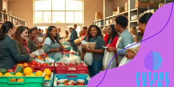 Programas globais de assistência alimentar melhorando a cobertura